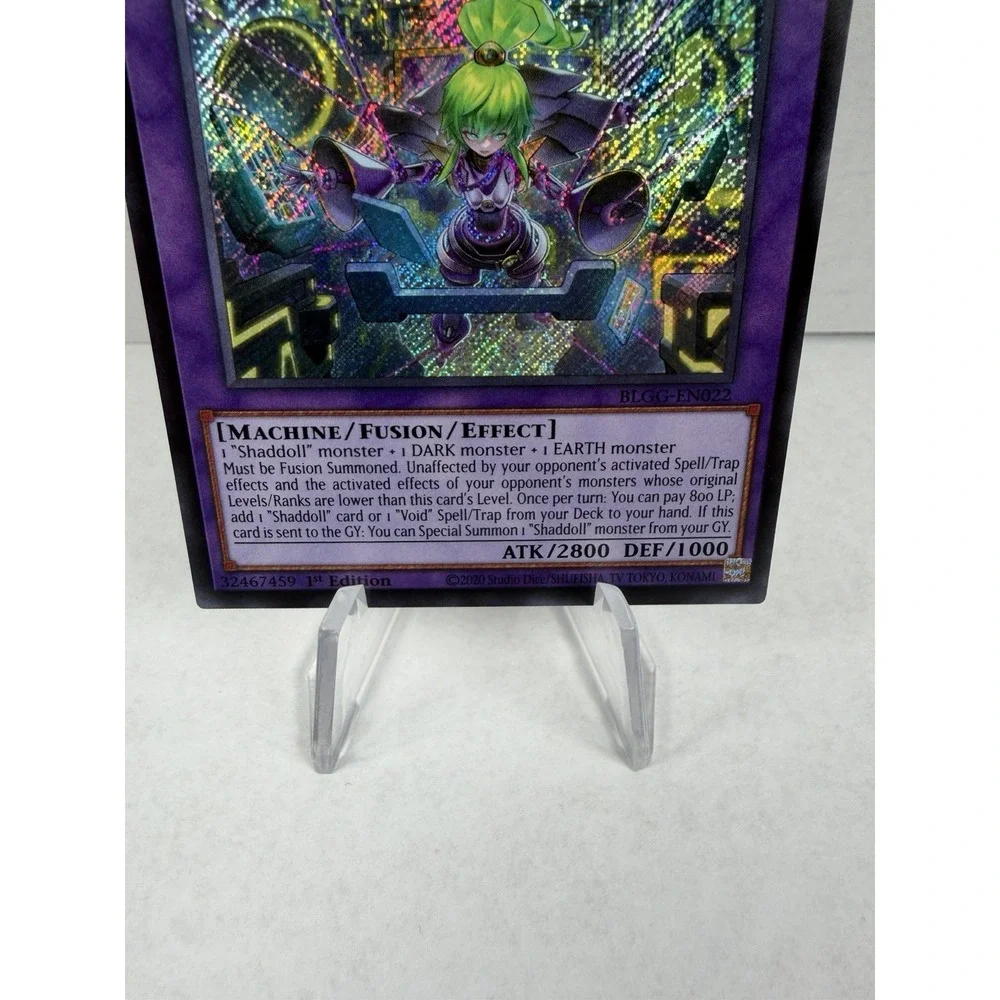 YuGiOh! - El Shaddoll Meshachrer BLGG-EN022 Secret Rare 1st Edition Near Mint
